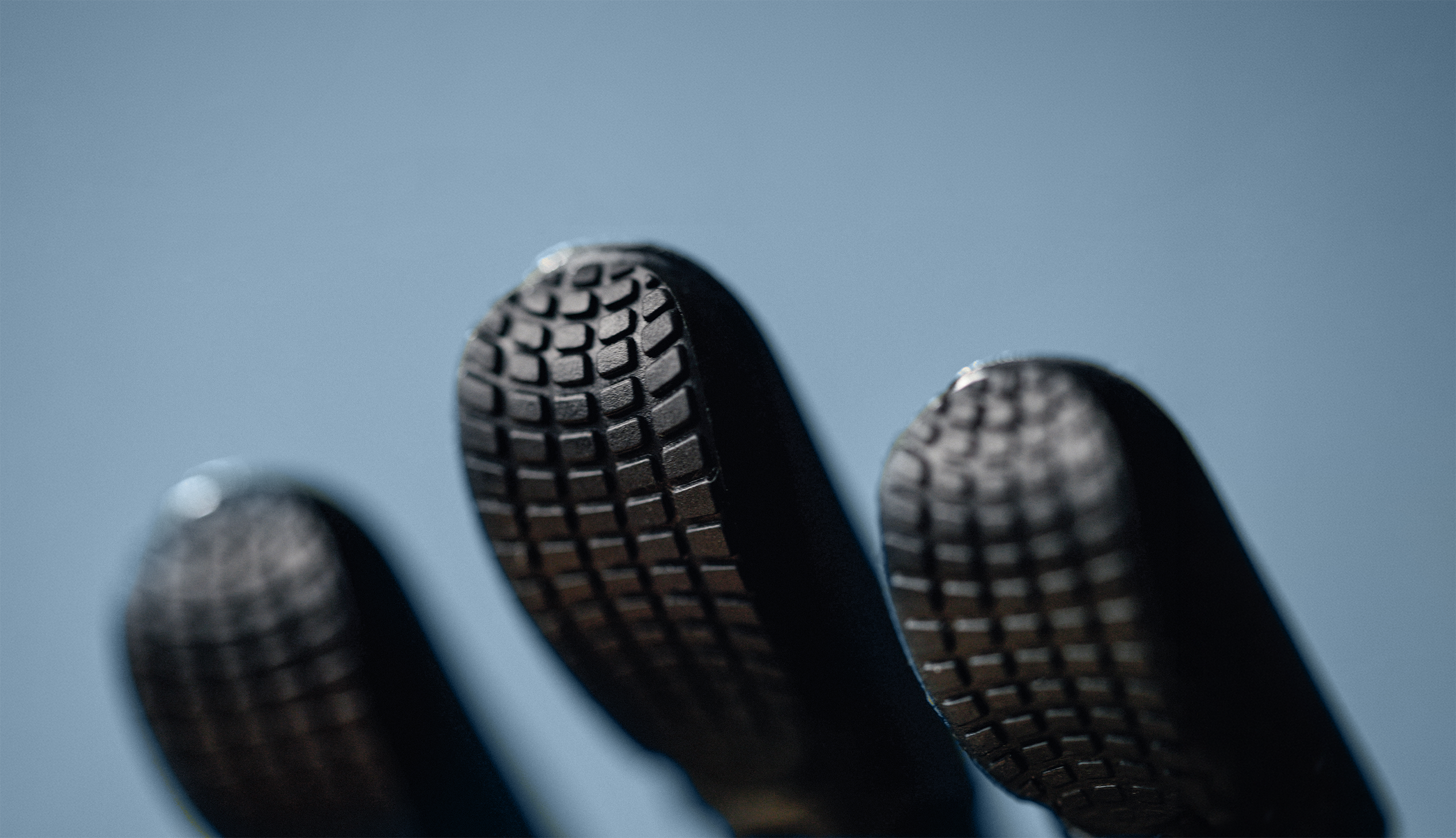 TASKA CX hand, close up of the CX Pro Grips